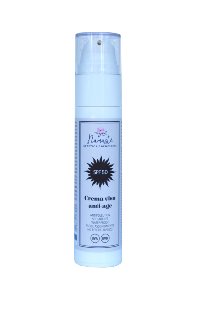 crema solare viso protezione 50